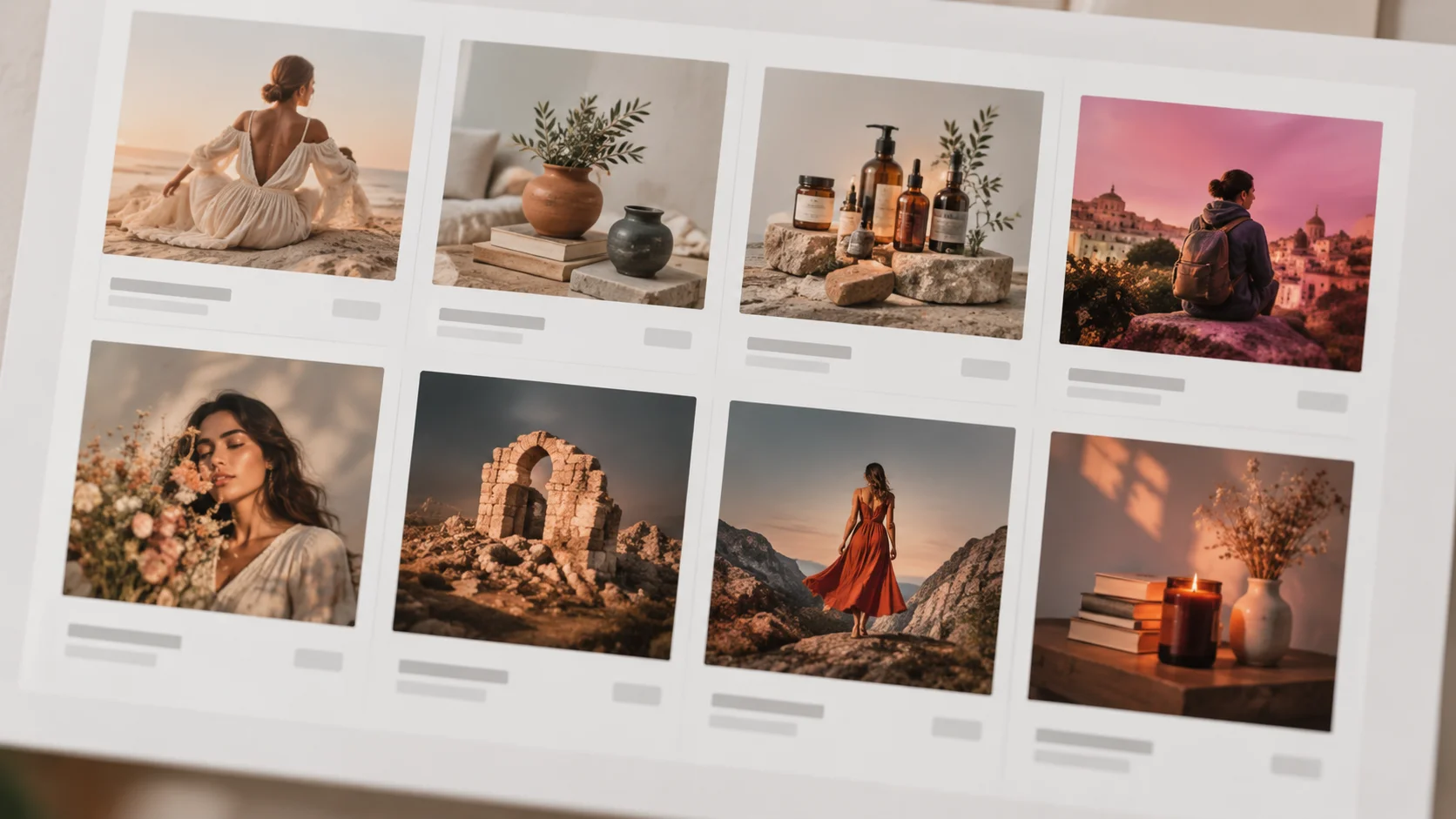 Warm Earthy Moodboard Gallery